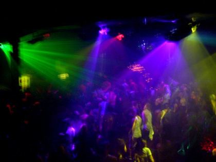 System 6 party photo, Brisbane