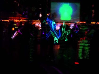 System 6 party photo, Brisbane