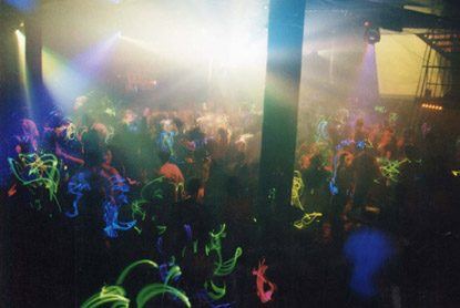 System 6 party photo, Brisbane